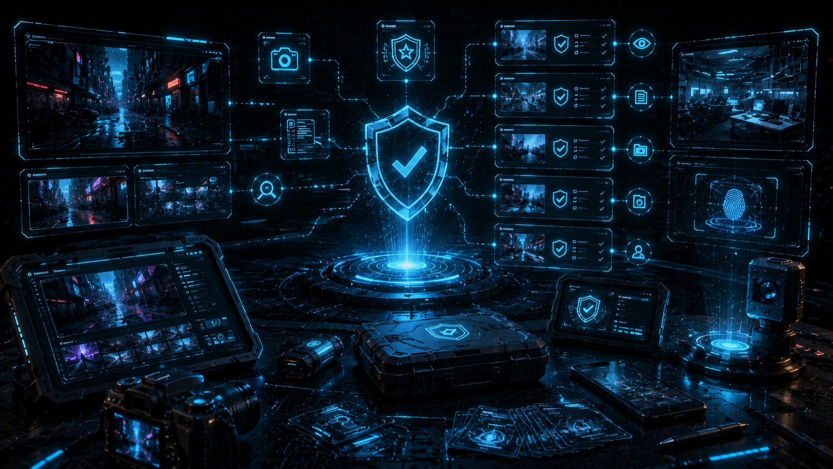 SnapProofOS companion module visual for Teams that need proof and verification.