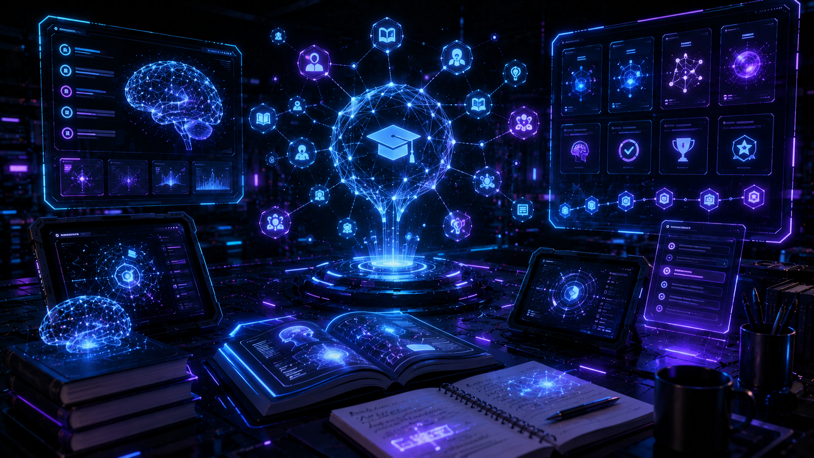 StudyForge AI companion module visual for Training teams and operators.