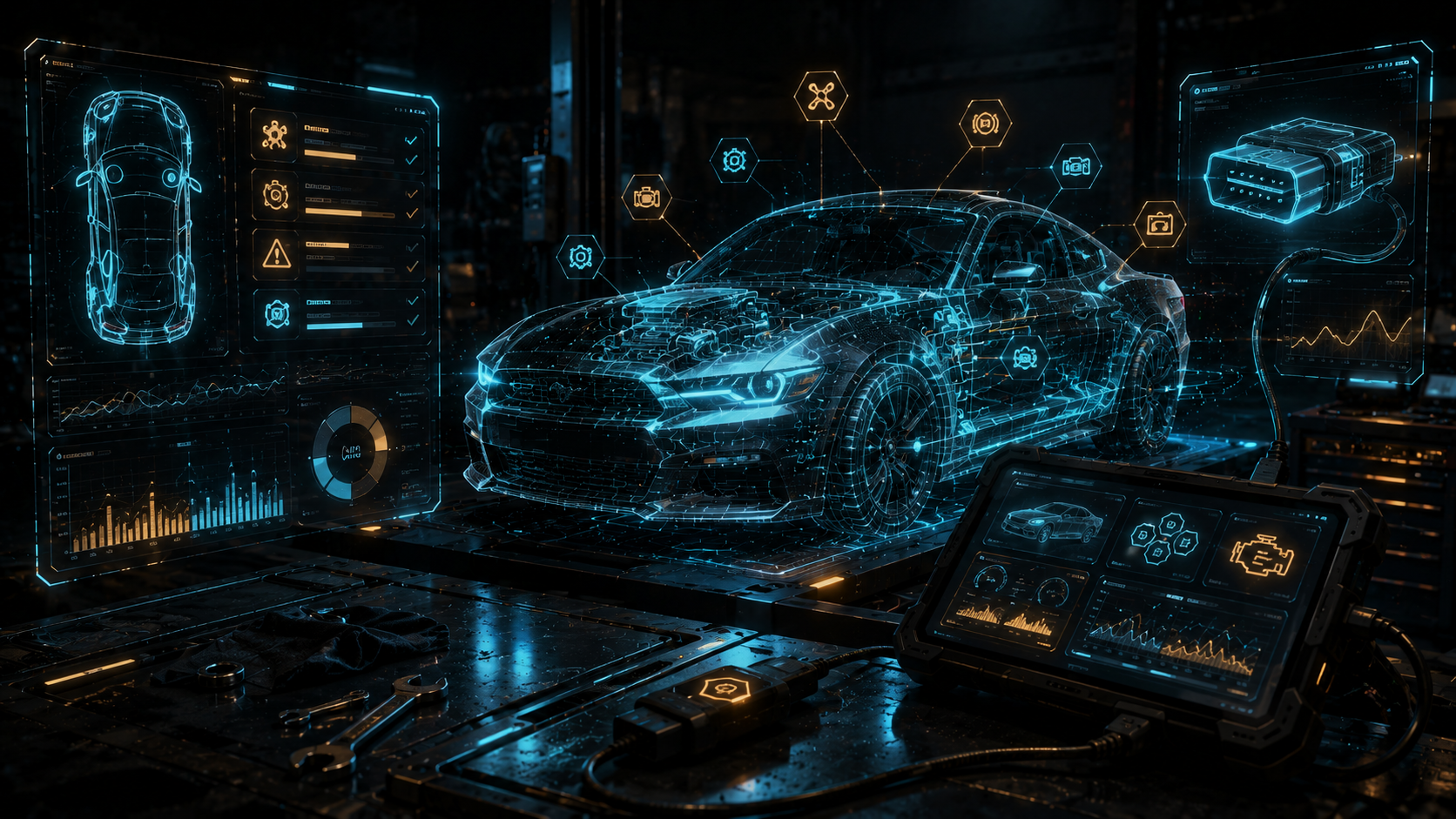 TorqueShed free with any account visual for Mechanics and repair shops.
